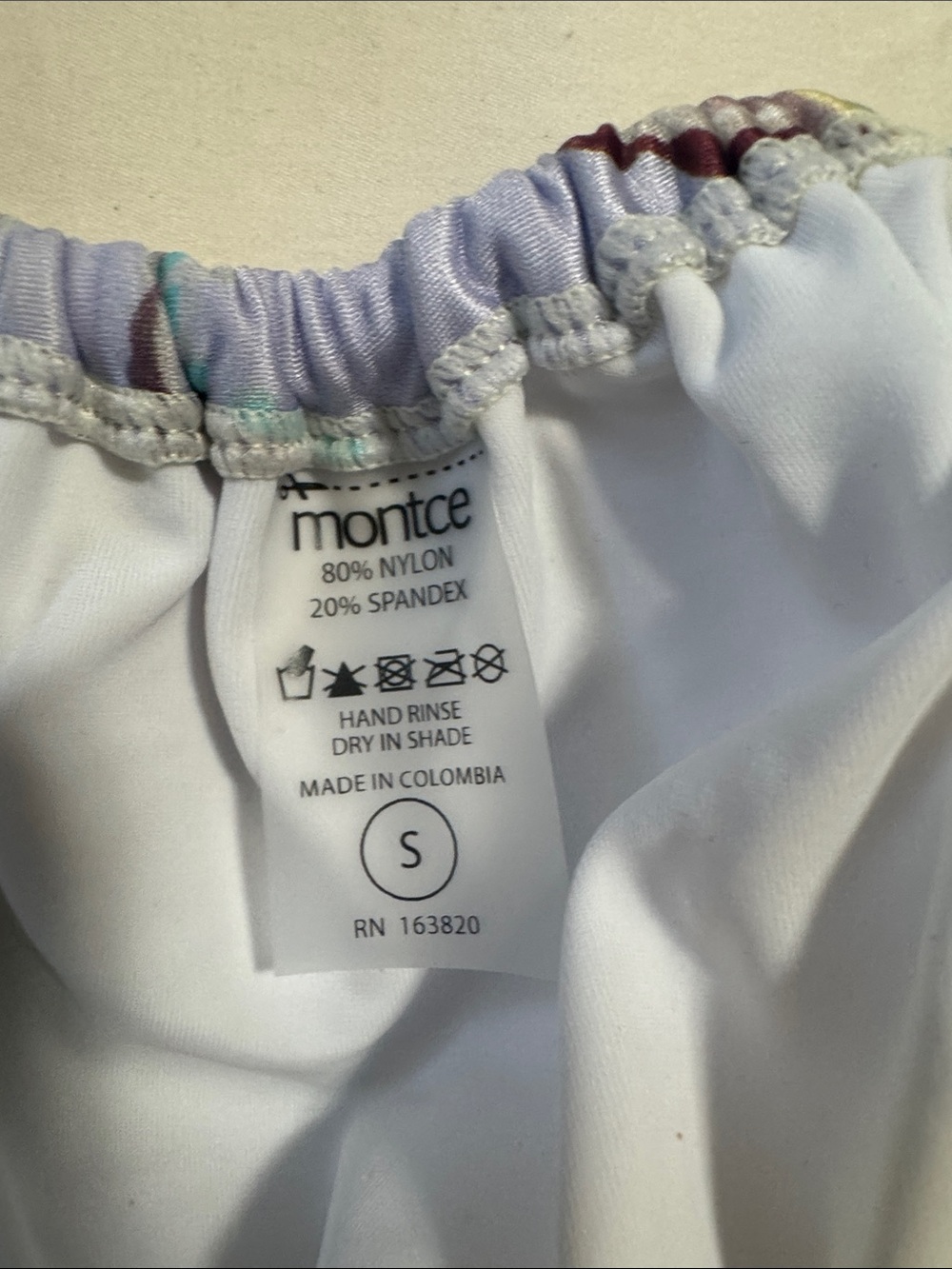 Montce St. Barths Rosette Bikini Top Size small and Lulu bottoms size XS - Picture 6 of 7